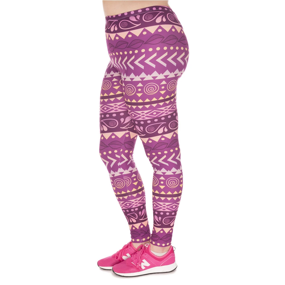 Женские эластичные брюки с высокой талией и принтом|plus size leggings|size legginglarge legging |