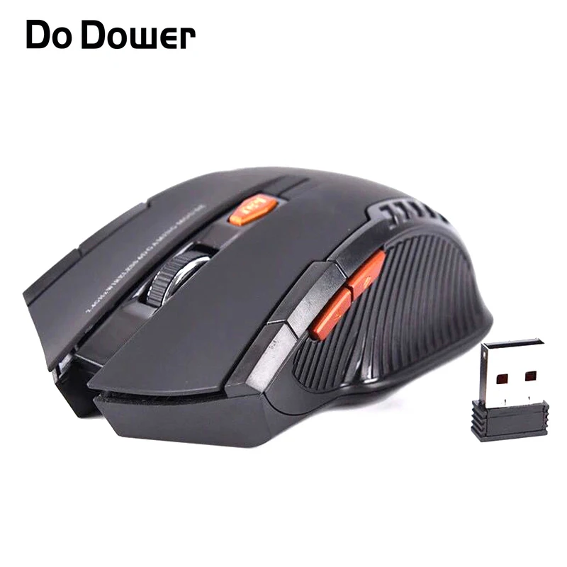 

Do Dower Wireless Mouse New 1600DPI 6D Computer Pc Peripherals USB 2.4G Mini Mice Laptop Desktop Home Use Work Gaming Mause