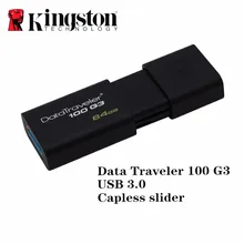 Kingston usb 3,0 флеш-накопитель Флешка-ручка 16 Гб оперативной памяти, 32 Гб встроенной памяти, 64 ГБ 128 бренд memoria миниатюрный usb флеш-накопитель полный привод caneta карта памяти, носитель