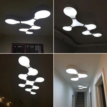 

Modern Led Ceiling Lights For Indoor Lighting plafon led Cells shape Ceiling Lamp Fixture For Living Room Bedroom luminaria teto