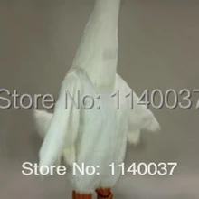 Маскарадный костюм белый лебедь талисман плюшевый костюм лебедя косплей костюм персонажа из мультфильма карнавальный костюм праздничный костюм вечерние