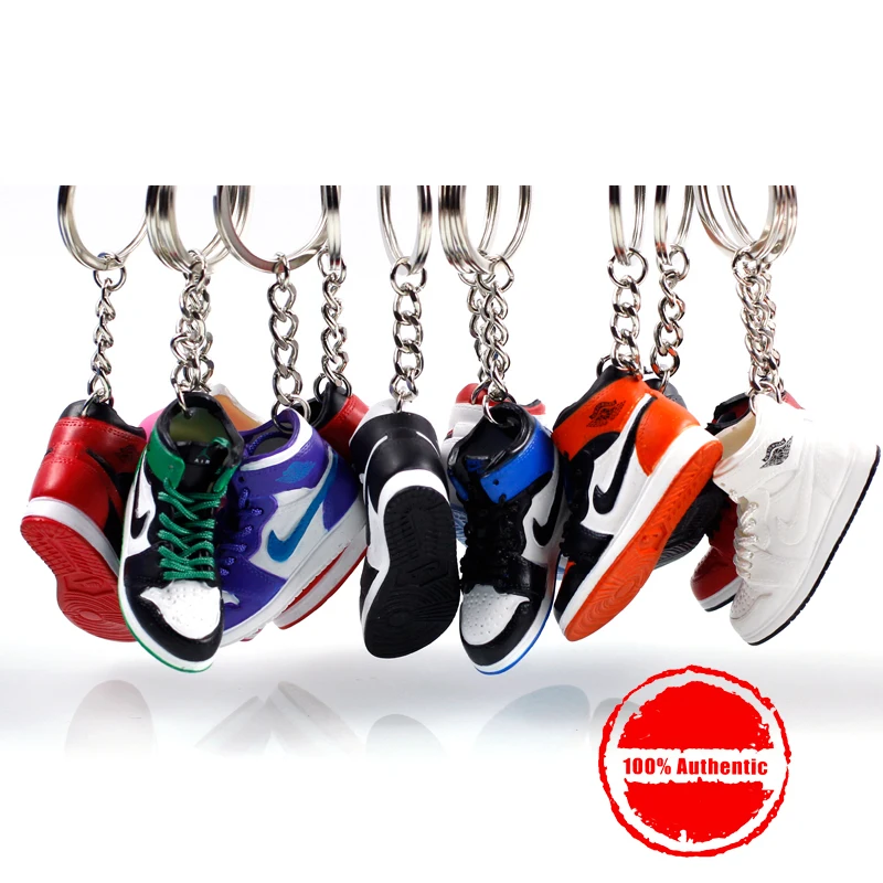 3D Air Jordan Sneaker Keychains Mobile Phone Strap Lanyard