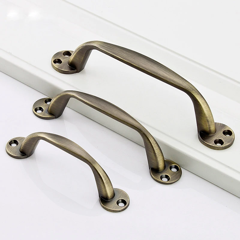 

ONUS Zinc Alloy Metal Drawer Pulls Antique Door Handles and Knobs Vintage Kitchen Cabinet Handles Furniture Handles Bronze
