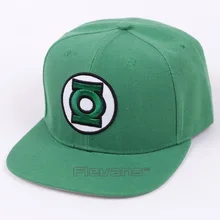 DC Super Hero Зеленый Фонарь для взрослых модная бейсболка Регулируемая Хип Хоп Бейсболка s повседневная мужская и женская Солнцезащитная шляпа