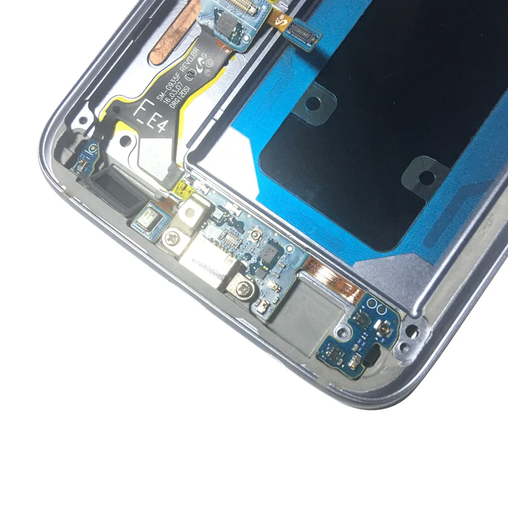 5 ''Супер AMOLED Замена LCD для SAMSUNG Galaxy S7 edge G935 G935F ЖК дисплей сенсорный экран с