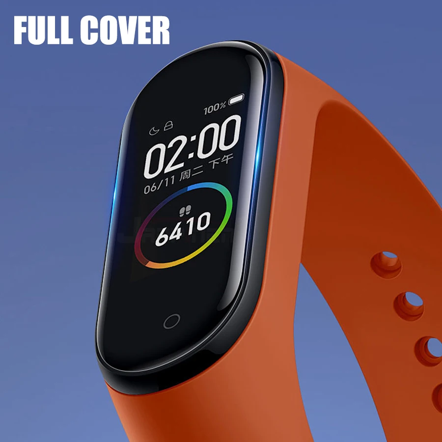 

3 Pcs Protective Film For Xiaomi Mi Band 4 3 Smart Wristband Bracelet Full Screen Protector Hydrogel Film Not Tempered Glass