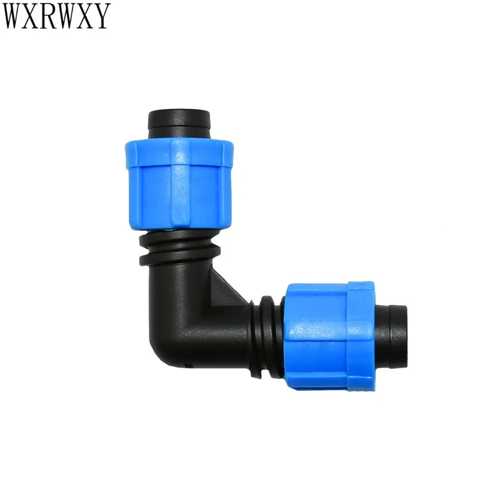 Wxrwxy капельная лента 5/8 коленчатая штуцер 90 градусов соединитель коленная резьба