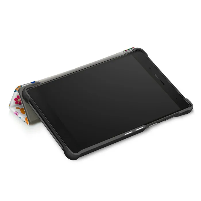 100 шт. PU Стенд чехол для Lenovo tab4 Tab 4 7 TB-7504 tb-7504f tb-7504i tb-7504x 7" планшеты(tab7