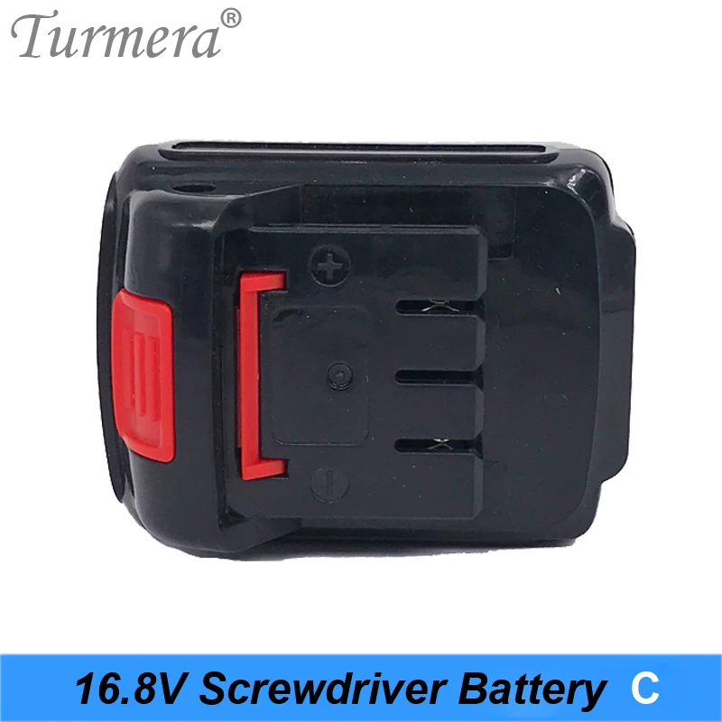 Turmera 16.8V 14.4V 4S 18650 battery pack 18650 battery pack battery mini lithium battery electric drill Cordless screwdriver battery shura shurik battery C 02