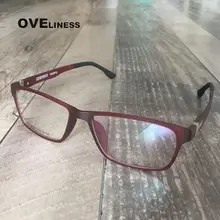 Очки для близорукости винно-красные прозрачные линзы, оправа для мужчин, оправа очков оправа для мужских очков оптическая