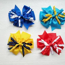 20 шт " коркер стример ленты эластичные bobble кудрявые кисточкой коркер ленты милые волосы Луки заколки для волос аксессуары PD030