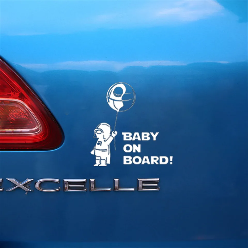BABY ON BOARD Car Stickers 1414CM Car Body Window Decoration Stickers Car Styling Stickers and Decals (4)