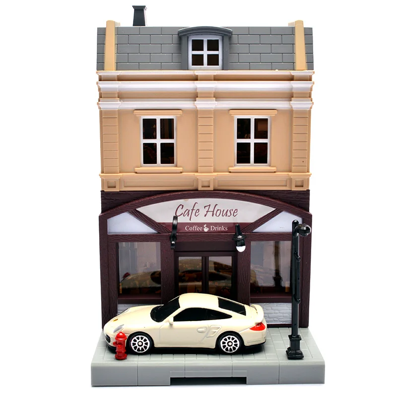 1 набор конструктор Город улица|model building|toy modelmodel city |