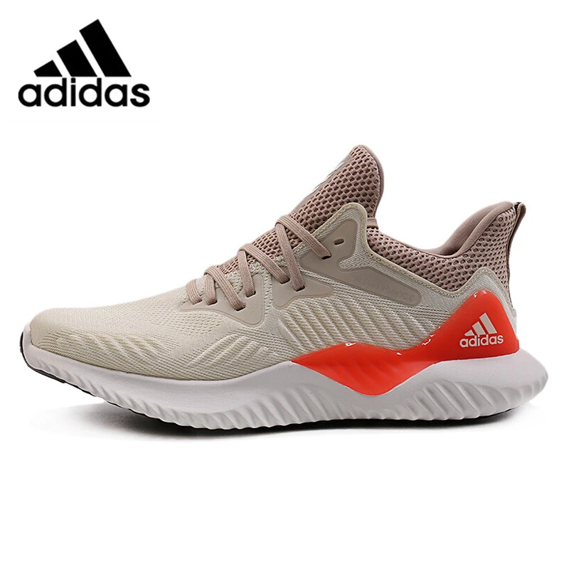 

Official Adidas Alphabounce Beyond Men's Running Shoes Beige Green Abrasion Resistant Non-Slip Breathable Support CG4763 BW1247