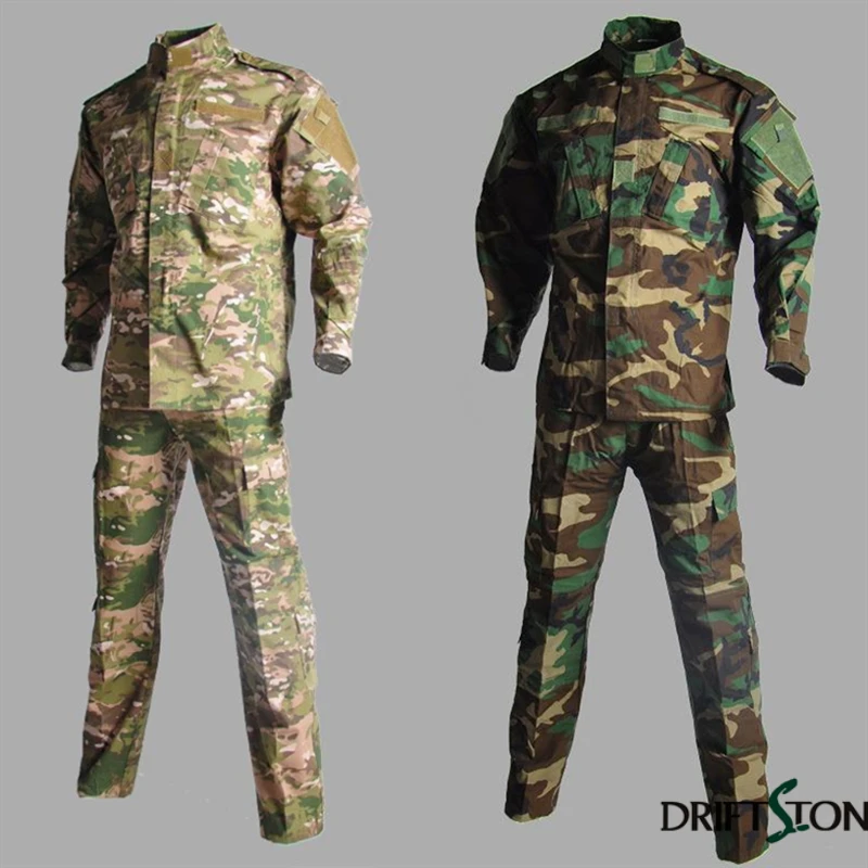 Тактическая Боевая форма одежды боевые брюки+ куртка набор Военная охота CS набор Tatico камуфляж страйкбол пейнтбол оборудование одежда