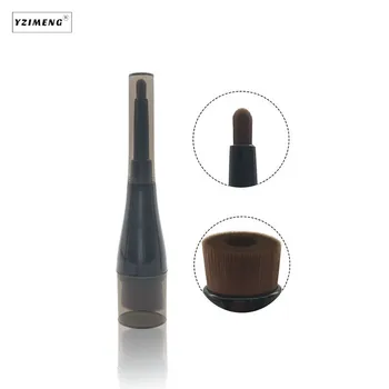 

New Concave Shape Liquid Foundation Makeup Brush Soft Nylon Hair Make-Up Brush BB Cream Powder Lip Brush Double-headed Pencil