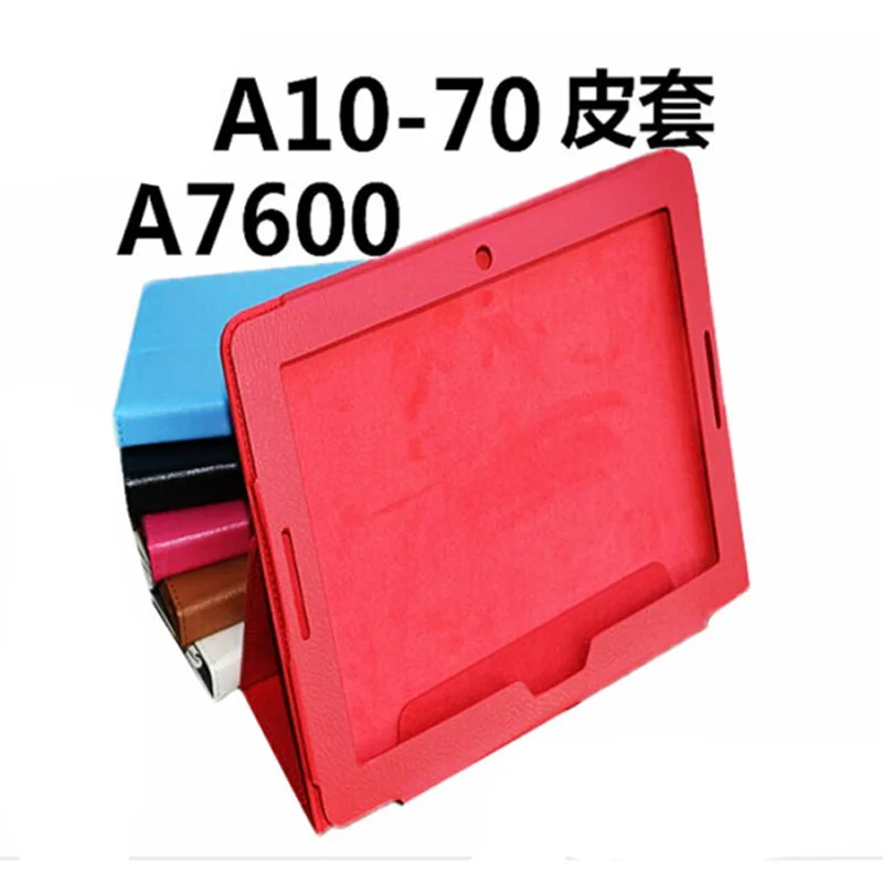 

New Luxury Magnetic Folio Stand Leather Case Protective Cover For Lenovo Tab A10-70 A7600 A7600-H A7600-HV 10.1" Tablet