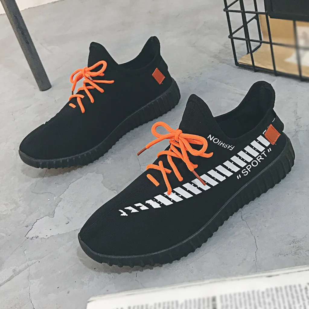 

2019 NEW summer men shoes Breathable Sneakers Non-Slip Jogging Running Shoes Fashion Casual Shoes baskets homme Dropship#BY40