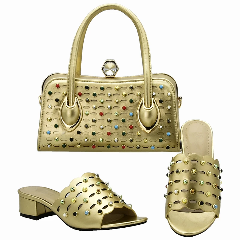 Africana Imitación Zapatos azul Negro Y oro Las Fiesta De azul Zapato Conjunto vino Mujeres Decorado Italia Tinto Cielo Nigeria Italiano Bolso Con En Diamantes p8nzTxUx