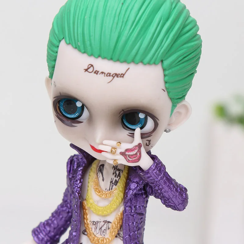 14 см Q posket отряд самоубийц фигурка игрушка Harley Quinn Джокер Женщина кошка ПВХ модель