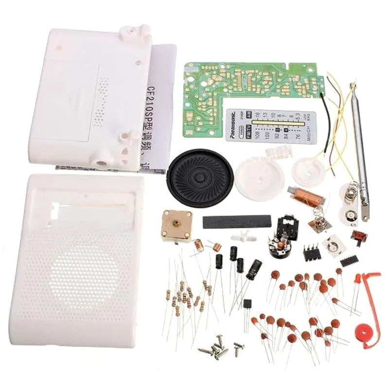 

DIY CF210SP AM FM Radio Kit Electronic Assemble Kit For Electronic Learner