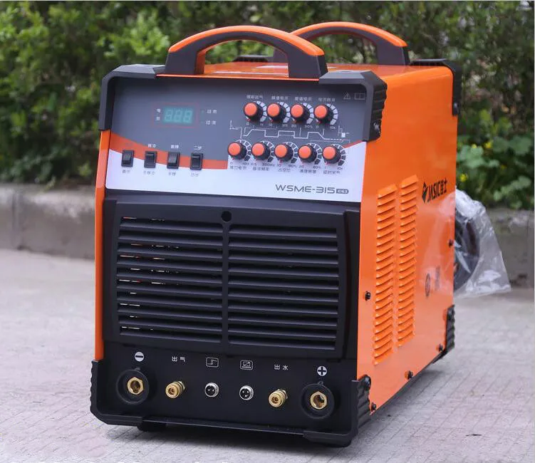 JASIC AC380V WSME 315 TIG 315p Pulse AC DC tig сварочный аппарат с аксессуарами|tig welding machine|welding machineac dc
