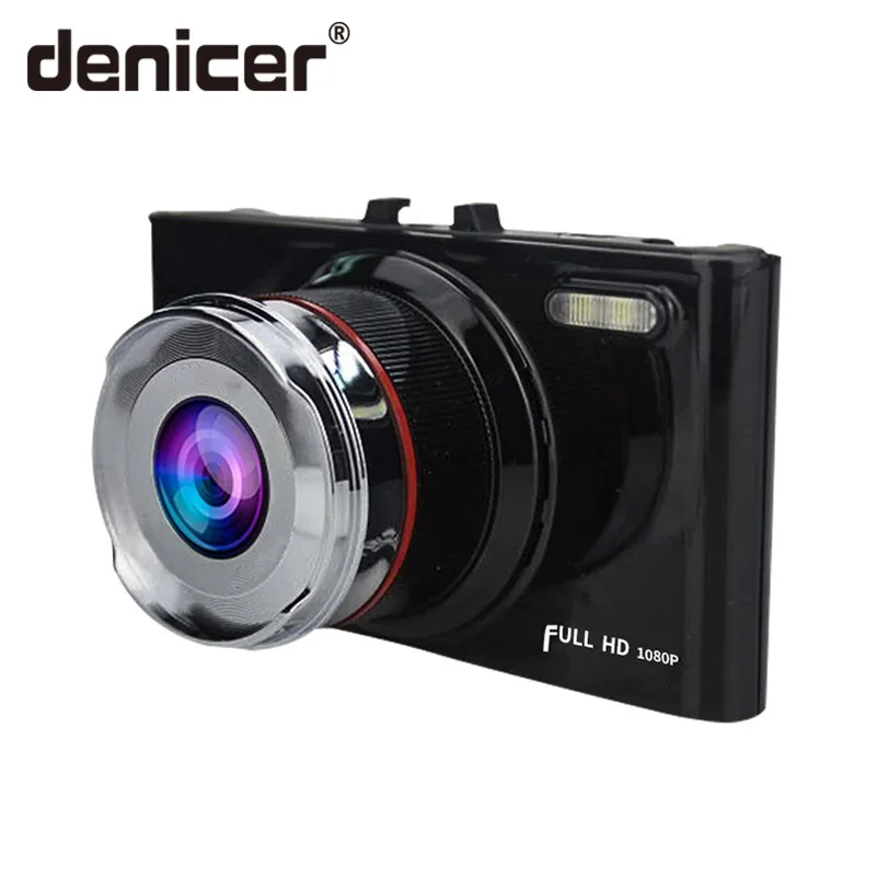 Denicer Dash камера Full HD 1080P в авто автомобиль видео запись видеорегистратор g сенсор