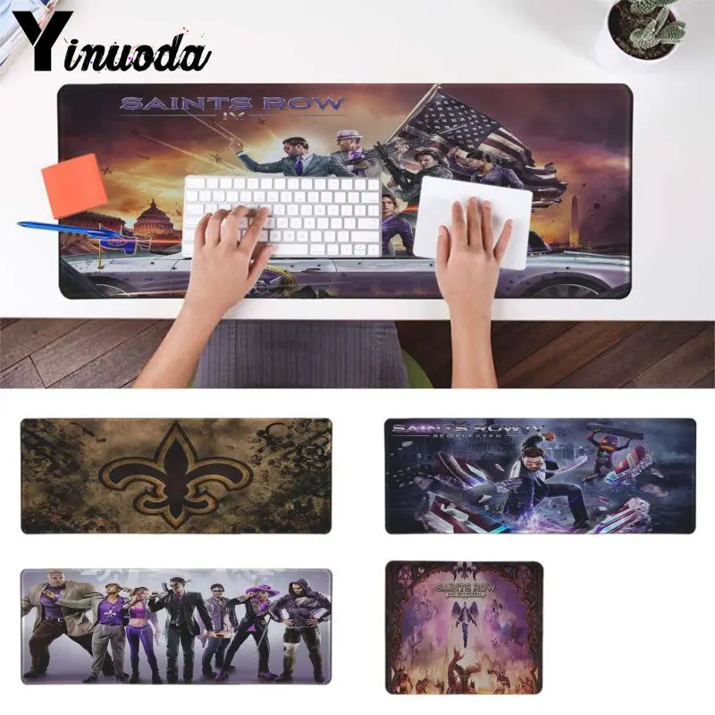 

Yinuoda Boy Gift Pad saints row game Gamer Speed Mice Retail Rubber Mousepad Large Gaming Mouse Pad Lockedge Mouse Mat muismat