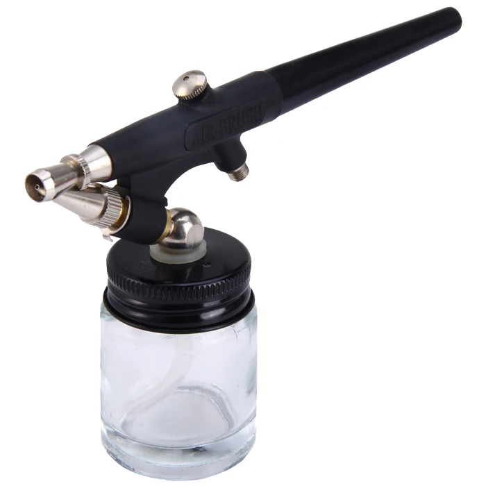 Spray gun with 0.8 mm nozzle Craft DIY Airbrush Art Tool Set Kit Black