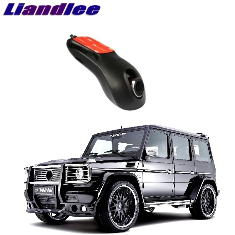 Liandlee For Mercedes Benz G MB 463 1990~2018 Car Black Box WiFi DVR Dash Camera Driving Video Recorder 09