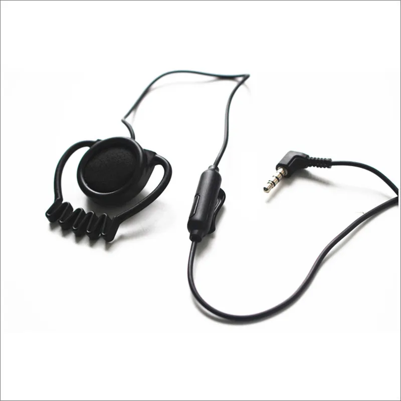 Linhuipad 200 шт 3,5 мм стерео крюк гарнитуры микрофон наушники 1-бутон наушник для гида/системы перевода