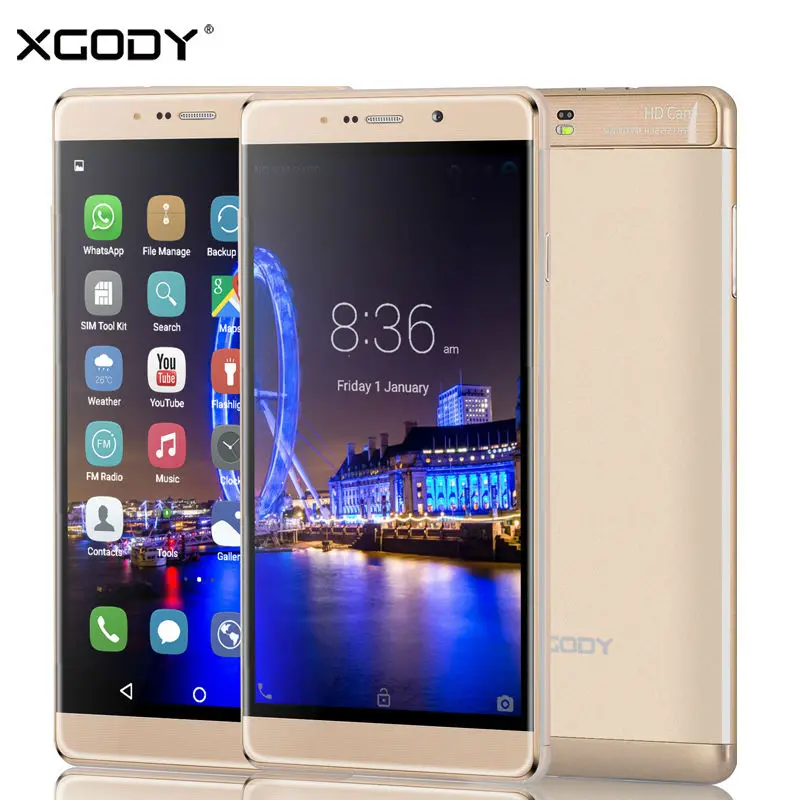 bilder für XGODY 6 ''Smartphone Quad Core 1 GB RAM + 16 GB ROM Dual SIM Karten 13MP Telefone Celular 3G Entsperrt Handys bilder für XGODY 6 ''Smartphone Quad Core 1 GB RAM + 16 GB ROM Dual SIM Karten 13MP Telefone Celular 3G Entsperrt Handys