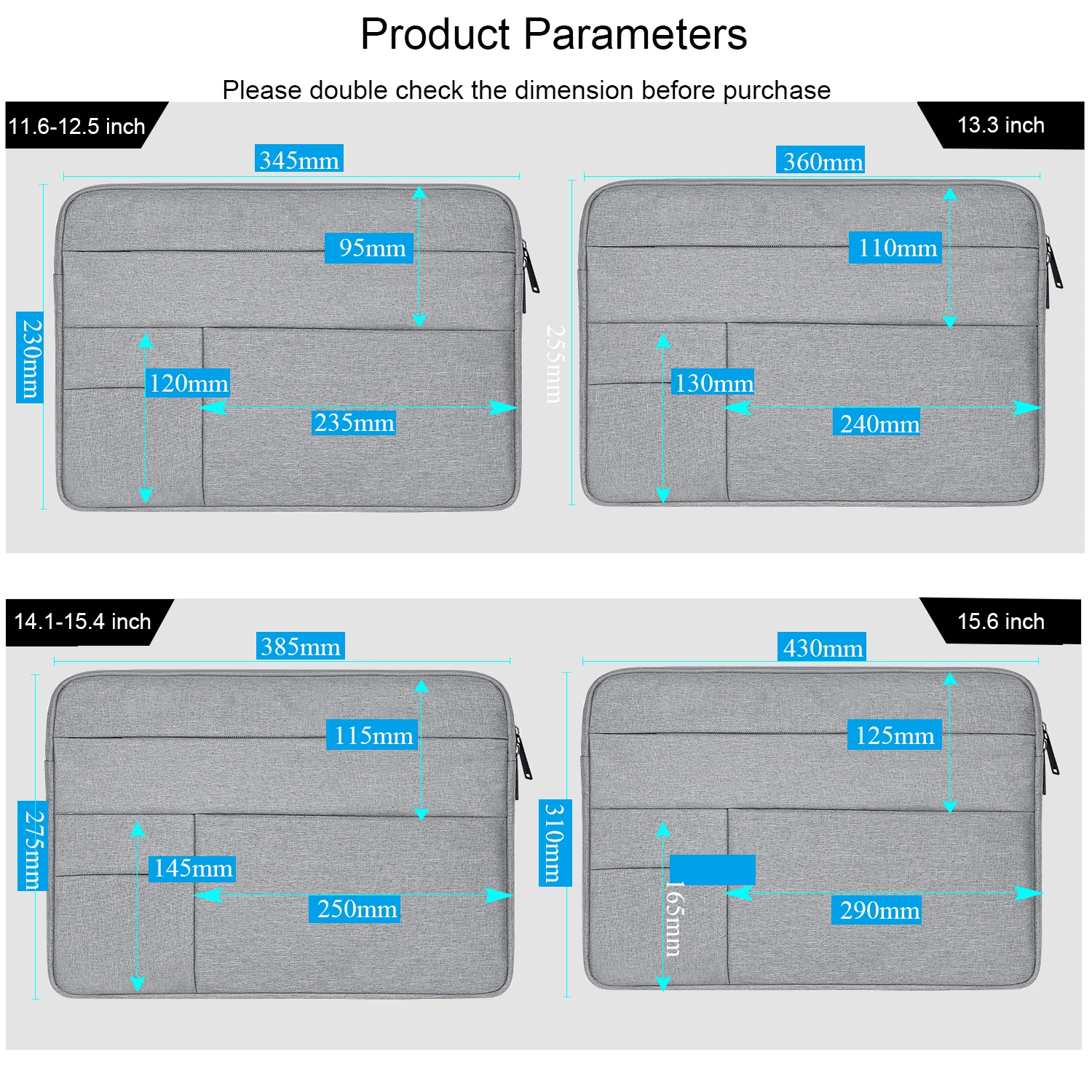 11-15.6 inch Laptop Bag Sleeve Case for Macbook Air Pro/Dell Inspiron/Toshiba/Acer Aspire E15/ASUS VivoBook/MSI/ HP Notebook Bag 11-15.6 inch Laptop Bag Sleeve Case for Macbook Air Pro/Dell Inspiron/Toshiba/Acer Aspire E15/ASUS VivoBook/MSI/ HP Notebook Bag