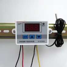 W3002 220 в 12 В 24 в цифровой контроль температуры ler 10A термостат контроль переключатель зонд с водонепроницаемым датчиком Термостатический
