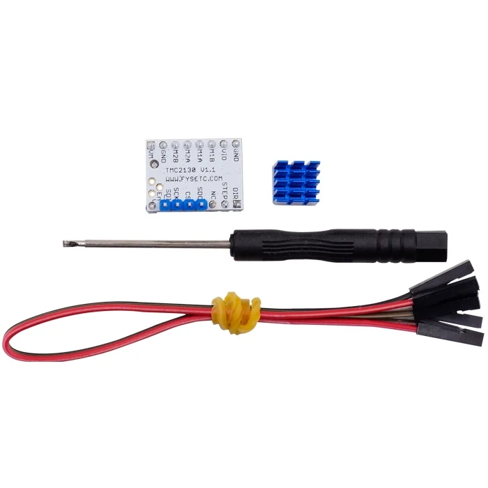 

New Ultra-silent TMC2130 V1.1 Stepper Motor Driver Module SPI With Heat Sink Kit For 3D Printer