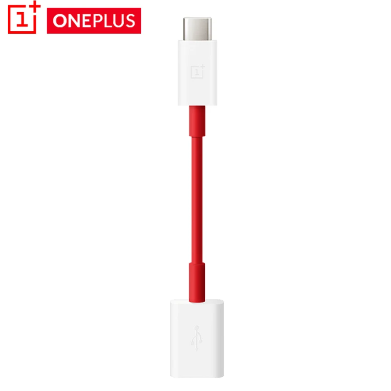 Оригинальный Кабель адаптер OnePlus 8 7 pro7t/6t/6/3T/5/5T Type C OTG usb c конвертер для передачи