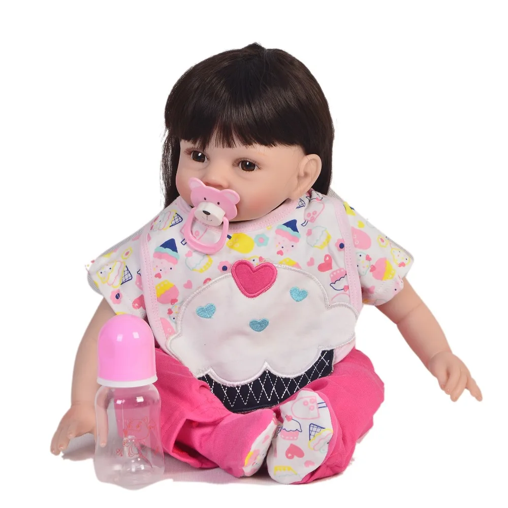55 см кукла силиконовая ручной работы Reborn Baby 22 &quotигрушка bonecas новорожденный