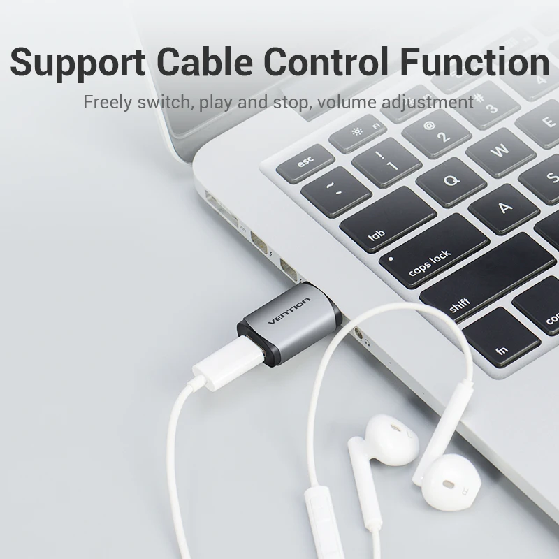 Новая внешняя звуковая карта USB Vention для C металлическая Type ноутбука PS4|Кабели VGA| |