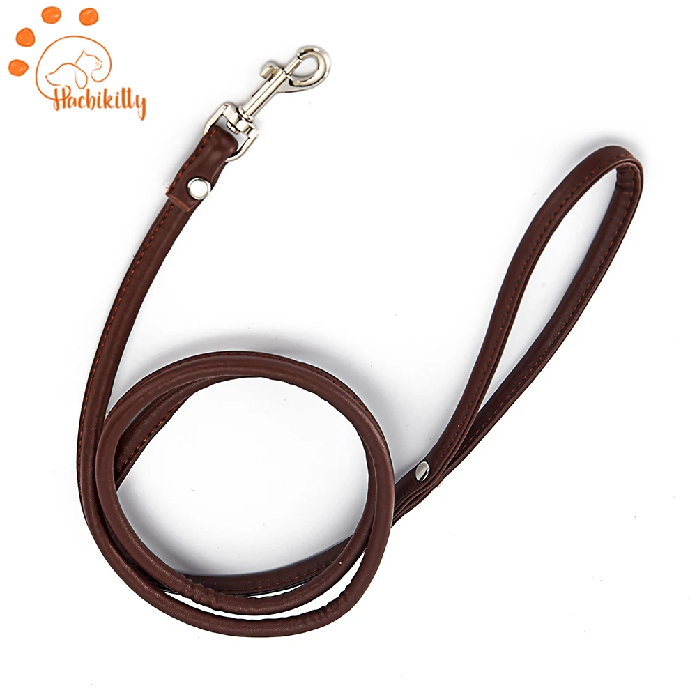 Leashes For Dog Cat High Quality PU Leash Quick Release Rope With Hook