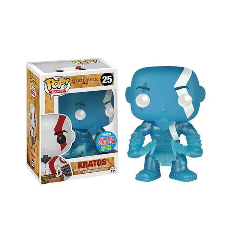 Funko pop 10cm God of War Kratos Characters Action Figure toys Anime Model Pvc for Friend Birthday Gift Collection For Model