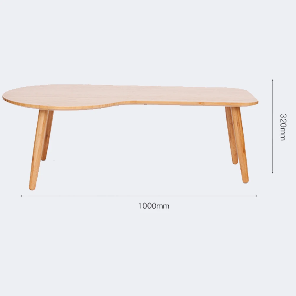ZEN'S BAMBOO Coffee Table Assembly Tea Table Modern Simple Design Stool Table Living Room Balcony Outdoor Tatami Home Furniture