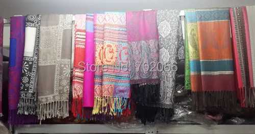 Рисунок 6 - Модный смешанный шарф шаль Понч 50 шт