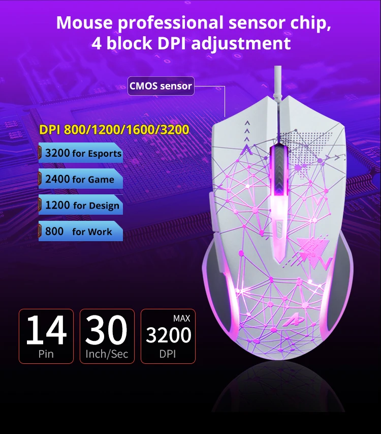 jazz Mechanical Wolf Wired Gaming Keyboard & Mouse Combos 104 Keys Backlit Keyboard 3200DPI Mouse  (18)