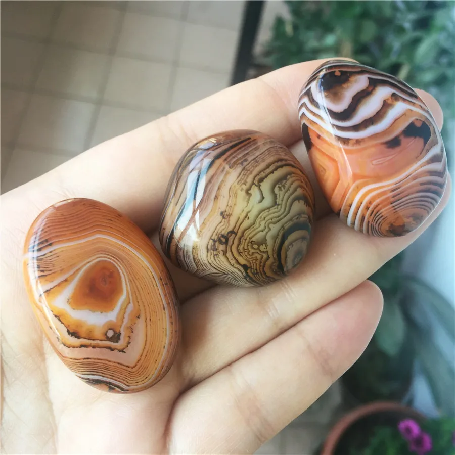 3 шт. натуральные камни и минералы sardonyx ладонный Агат лечебные кристаллы для