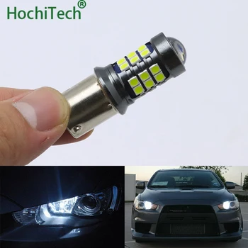

White Canbus No Error BA15S 1156 P21W LED Bulb for 2008-up Mitsubishi Lancer or Evolution X Daytime Running Lights Car Styling