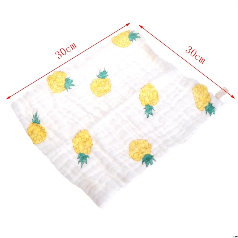 5 шт. Детский носовой платок квадратное муслиновое полотенце хлопковое детское полотенце для лица салфетка