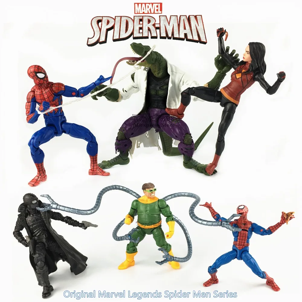 juguetes del espectacular hombre araña