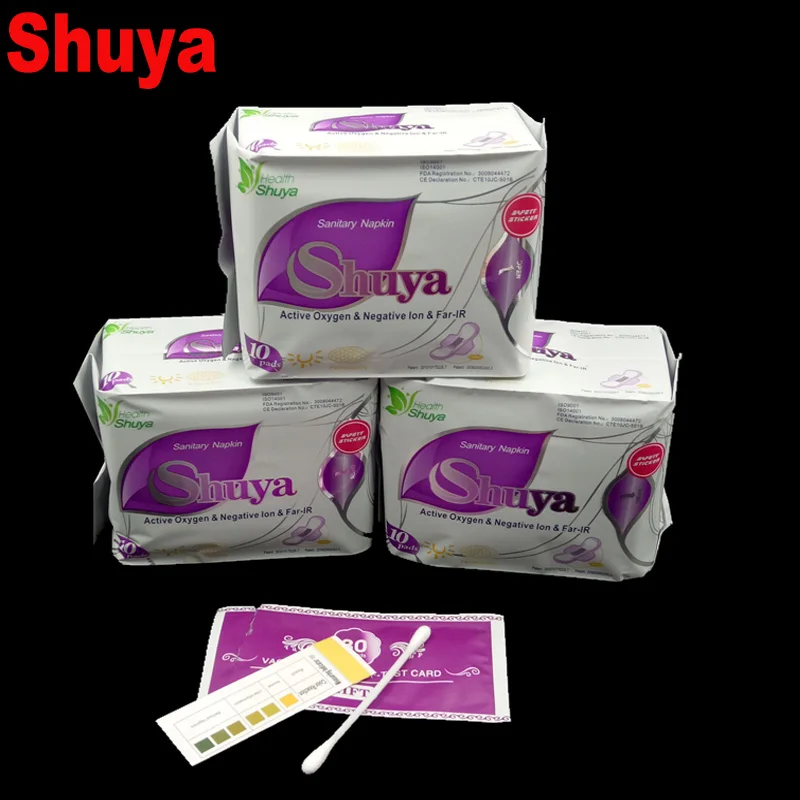 3 pack menstrual pad anion sanitary pads feminine hygiene Product