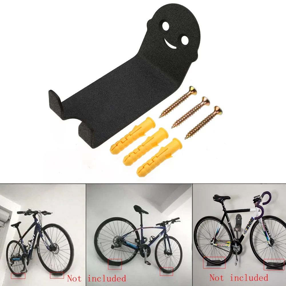 3 Piezas//Juego Soporte Bicicletas Pared Colgador De Bici para Pared Perchas para Bicicleta Pedal Soporte para Pedales Y Fijaci/ón De Ruedas para Bicicletas De Carretera