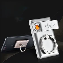 Вольфрам Turbo USB легче Телефон держатель для сигарет Elitric легче телефон стенд Universal Mobile